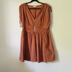 AEO Burnt orange dress EUC